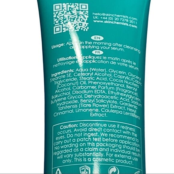 Skin Chemists Green Caviar Day Moisturizer - NWT - Picture 3 of 4